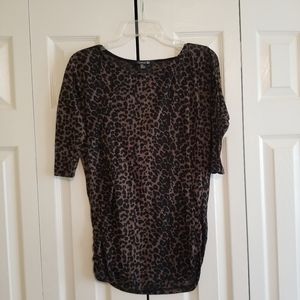 Forever 21 Animal Print Blouse